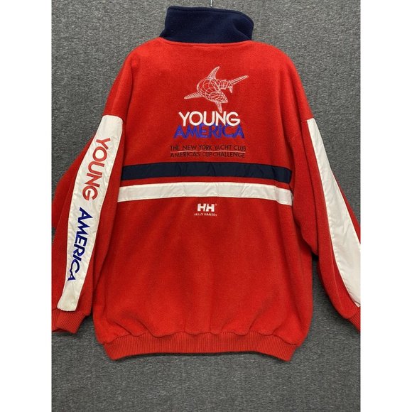 Helly Hansen Other - Helly Hansen 1/4 zip men's fleece 2000 America's Cup Challenge NY Yacht Club L